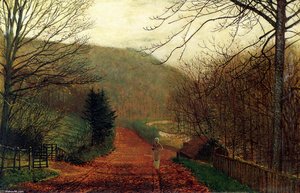 Forge Valley, Scarborough — John Atkinson Grimshaw