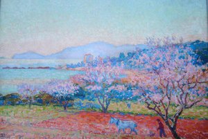 The Almond Flowers — Theo Van Rysselberghe