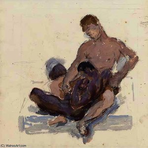 Seated Lovers — Duncan Grant