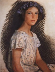 Portrait Of Vera Makarova — Zinaida Serebriakova