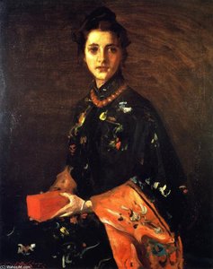 The Little Red Box (also Known As The Red Box) — William Merritt Chase