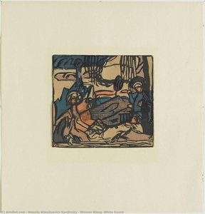 Weisser Klang (white Sound) — Wassily Wassilyevich Kandinsky, Abstract Expressionism