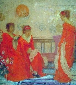 Red And Black — Džejms Abbot Meknil Visler, Impressionism