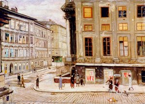 The Rasumovsky Palace, Vienna, Corner of Rasumofskygasse and Geusaugasse