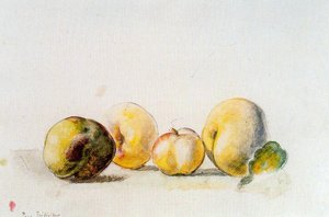Still Life (quince And Pear) — Balthus