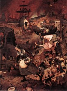 Dulle Griet (detail) — Pieter Bruegel The Elder, Northern Renaissance Painting