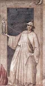 No. 49 The Seven Vices: Infidelity — Giotto Di Bondone, Proto-renaissance