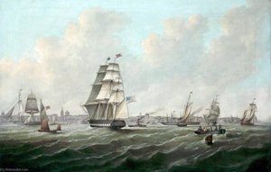 River Mersey And Liverpool — Samuel Williamson