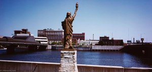 Statue Of Liberty, Waterloo, Iowa, From The Portfolio Statues Of Liberty — Arthur Taussig