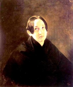 Portrait Of Ye. I. Durnova — Karl Pavlovich Brulloff, Romanticism