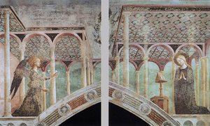 Annunciation — Masolino Da Panicale