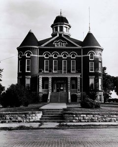 Troy Courthouse, From The Kansas Documentary Survey Project — James Lyle Enyeart