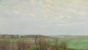 View of Roskilde Fjord, Early Spring