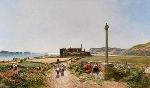 A Sunny Day In Iona — Samuel Bough
