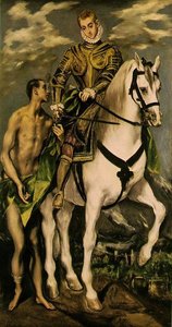 St. Martin And The Beggar — El Greco