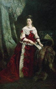 Portrait Of Vera Zubova — Konstantin Yegorovich Makovsky