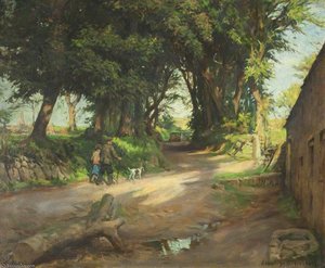 Fading Leaf And Fallen Tree — Elizabeth Adela Stanhope Forbes
