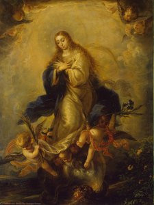Immaculate Conception — Mateo The Younger Cerezo, Baroque