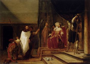 Christ Before Herod Antipas — Nicolaes Knupfer
