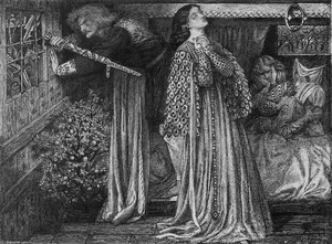Sir Launcelot In The Queen S Chamber — Dante Gabriel Rossetti, Pre-raphaelite Brotherhood
