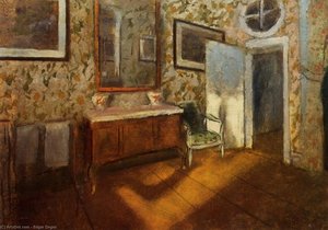 Interieur In Menil-hubert — Hilaire-germain-edgar Degas