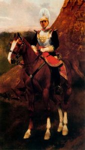 Equestrian Portrait Of S.M. Alfonso Xiii