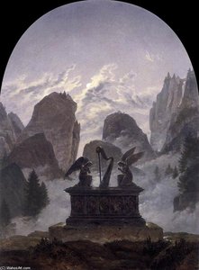 The Goethe Monument — Carl Gustav Carus, Romanticism