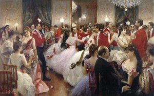 A Hunt Ball — Julius Leblanc Stewart