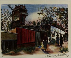 Le Moulin De La Galette 6 — Maurice Utrillo