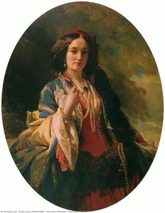 Katarzyna Branicka, Countess Potocka — Franz Xavier Winterhalter