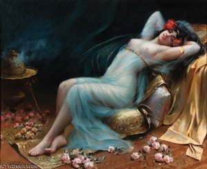 Lodalisque Aux Fleurs — Delphin Enjolras