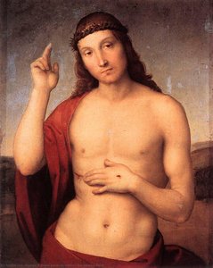 The Blessing Christ — Raphael, High Renaissance