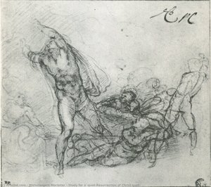 Study for a ^quot;Resurrection of Christ^quot;