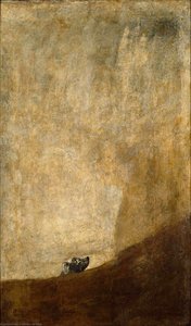 Dog — Francisco José De Goya Y Lucientes, Romanticism