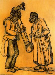 Dos Máscaras — José Gutiérrez Solana, Expressionism