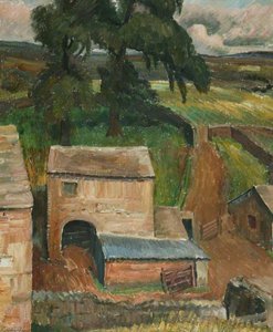 Landscape with Barn