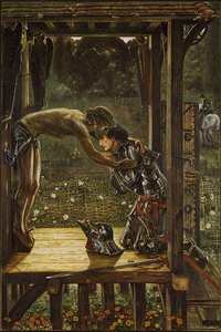 The Merciful Knight — Edward Coley Burne-jones