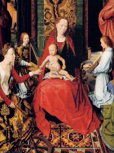 St John Altarpiece (detail) (20) — Memling, Hans, Early Netherlandish Painting