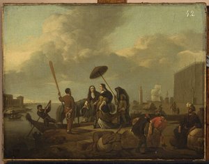 Scene In A Port — Йоханнес Лингельбах