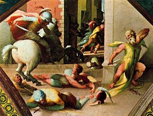 The Suicide Of Cato Utica — Domenico Di Pace Beccafumi