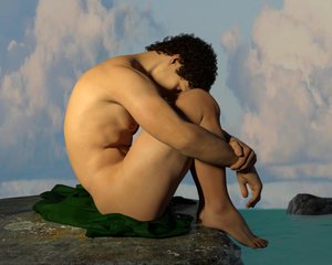 Young Man by the Sea