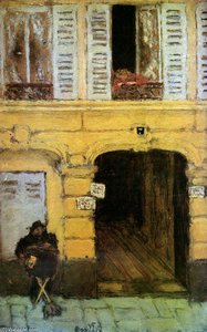 The Organ Grinder — Pierre Bonnard