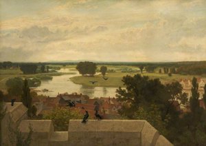 The Thames From Windsor Castle — Frederick Trevelyan Goodall