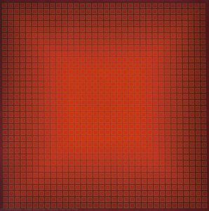 Majestic (red And Blue) — Julian Stanczak