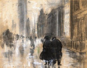 Fifth Avenue — Everett Shinn