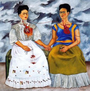 Frida Kahlo - `the Two Fridas` — Frida Kahlo, Surrealism