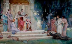 Study For 'psyche Before The Throne Of Venus' — Henrietta Rae