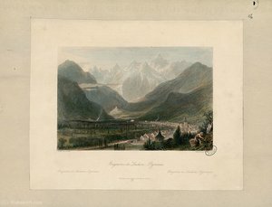 Bagneres De Luchon — Thomas Allom