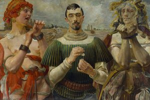 Polish Hamlet – Portrait Of Aleksander Wielopolski — Jacek Malczewski
