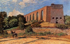 Aqueduct At Marly — Alfred Sisley